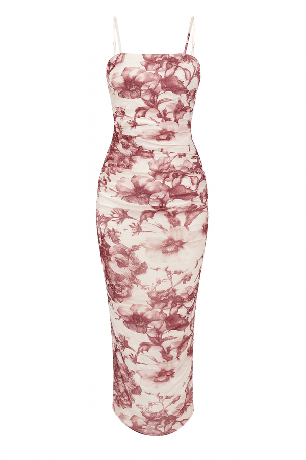 Vestido Marfil Floral