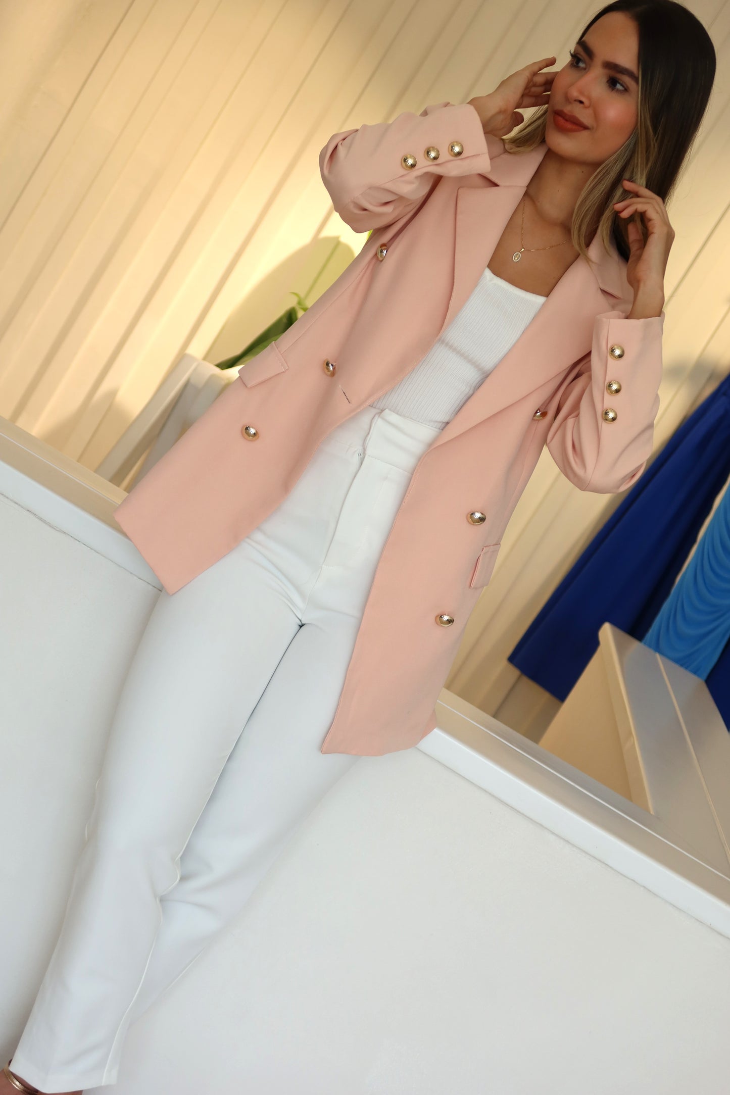 Blazer Rosa